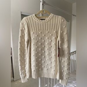 Vince Camuto - white sweater - Small